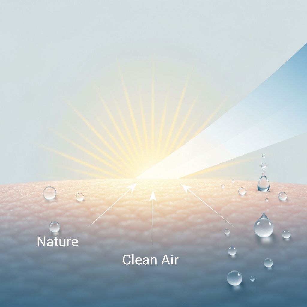 Environmental factors affecting skin